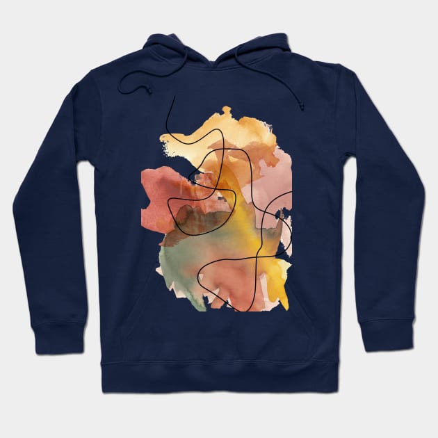 Colors 3 Hoodie by Gush Art Studio 1